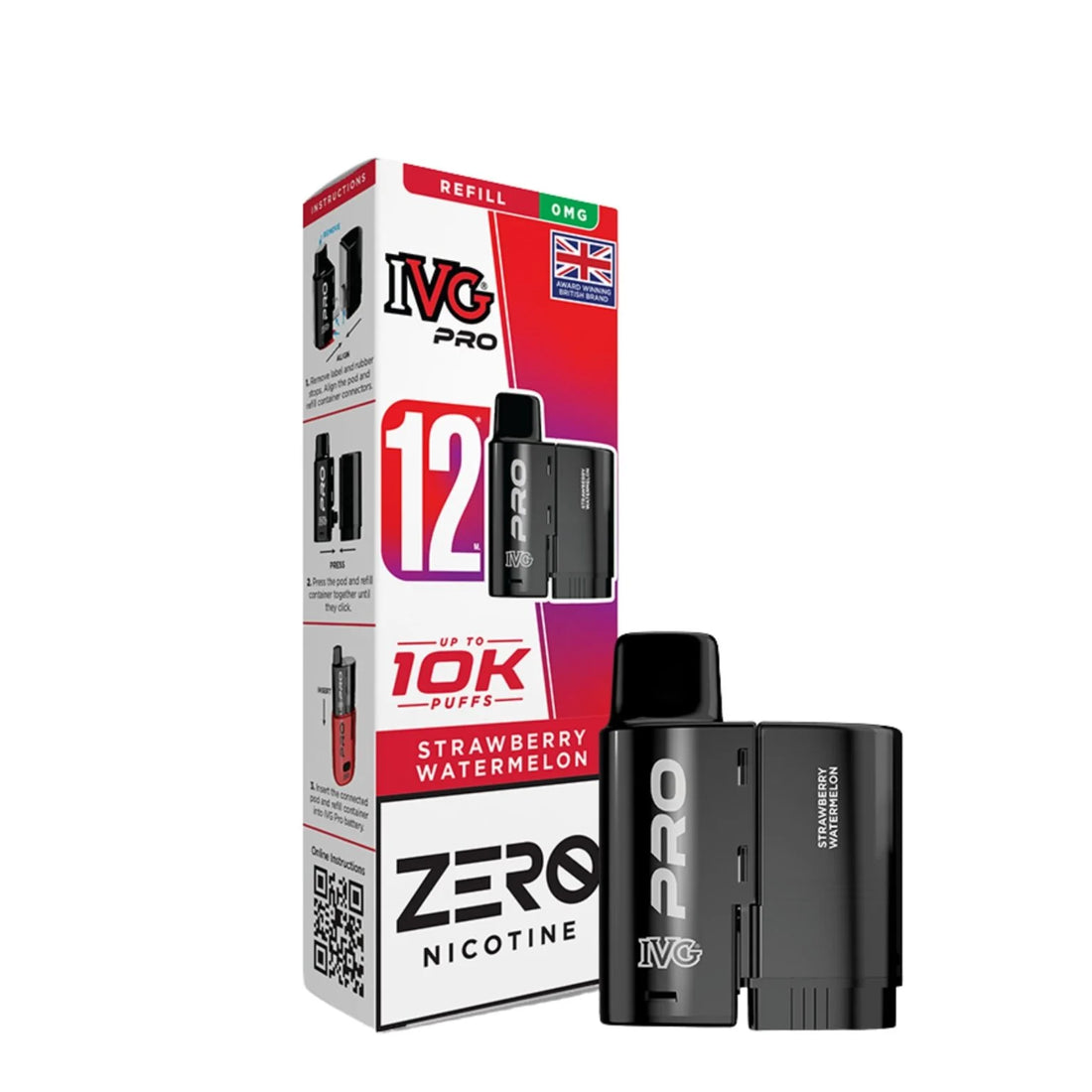 IVG Pro 10K Pods - 0% Nicotine